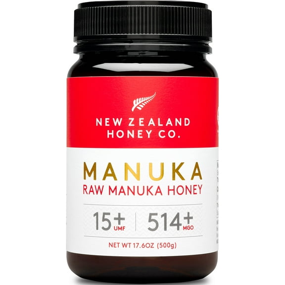 New Zealand Honey Co. Raw Manuka Honey UMF 15+ | MGO 514+ 17.6 oz