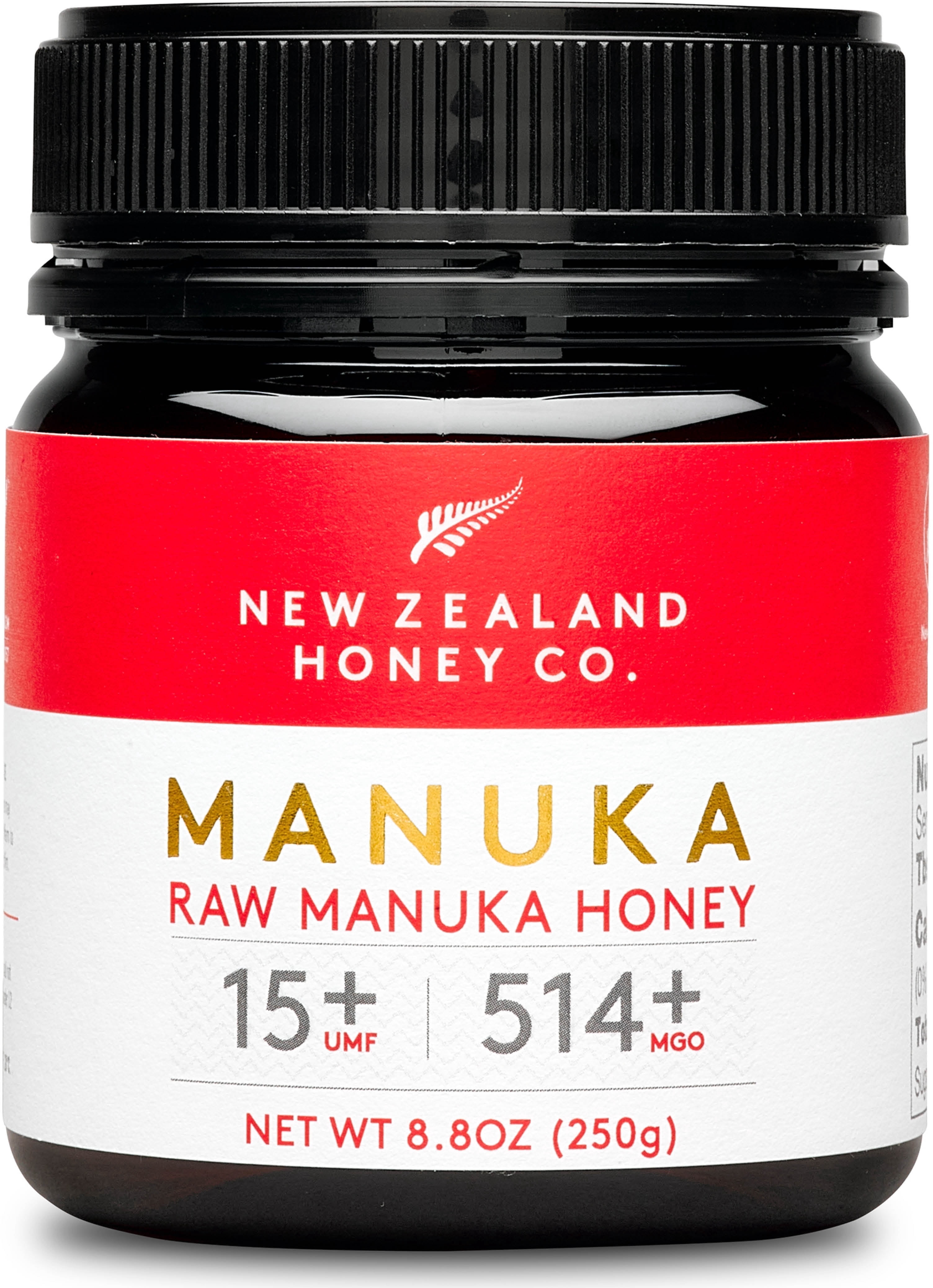 New Zealand Honey Co. Raw Manuka Honey UMF 15+ | MGO 514+ 8.8 oz