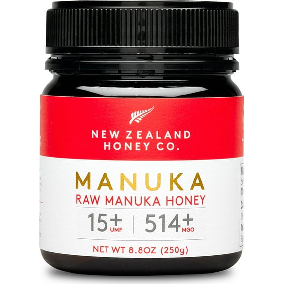 New Zealand Honey Co. Raw Manuka Honey UMF 15+ | MGO 514+ 8.8 oz