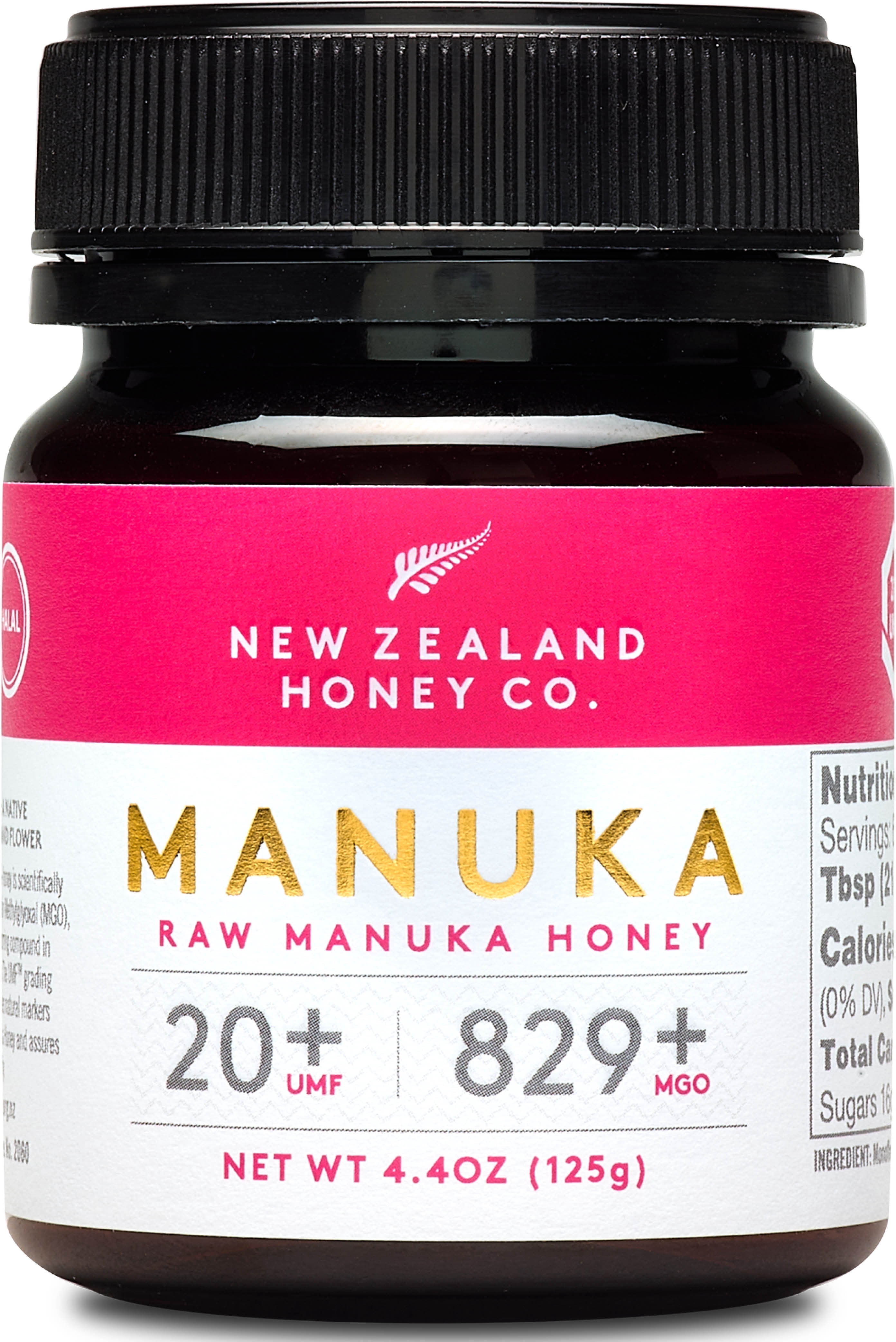 New Zealand Honey Co. Raw Manuka Honey UMF 20+ | MGO 829+ 4.4 oz