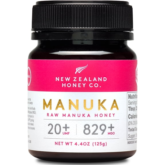 New Zealand Honey Co. Raw Manuka Honey UMF 20+ | MGO 829+ 4.4 oz