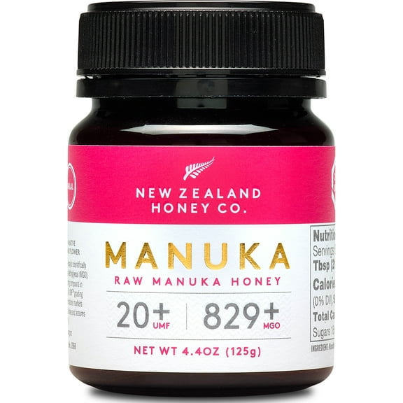 New Zealand Honey Co. Raw Manuka Honey UMF 20+ | MGO 829+ 4.4 oz