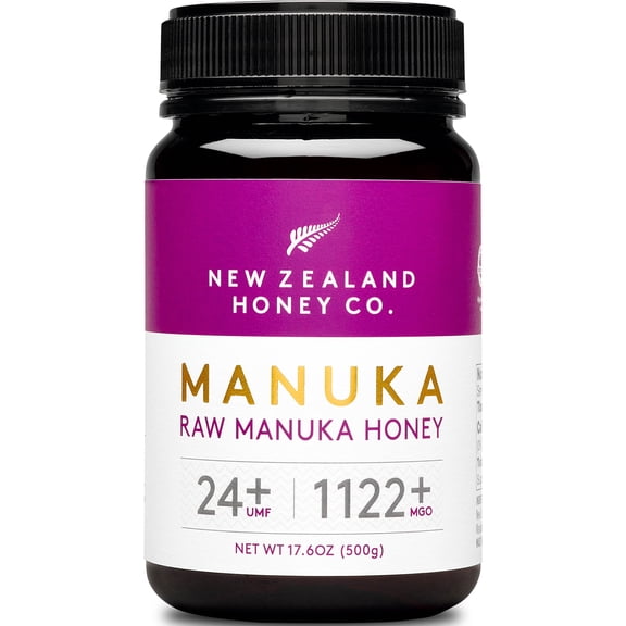 New Zealand Honey Co. Raw Manuka Honey UMF 24+ | MGO 1122+ 17.6 oz