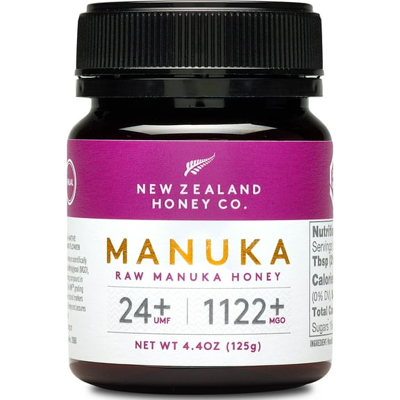 New Zealand Honey Co. Raw Manuka Honey UMF 24+ | MGO 1122+ 4.4 oz