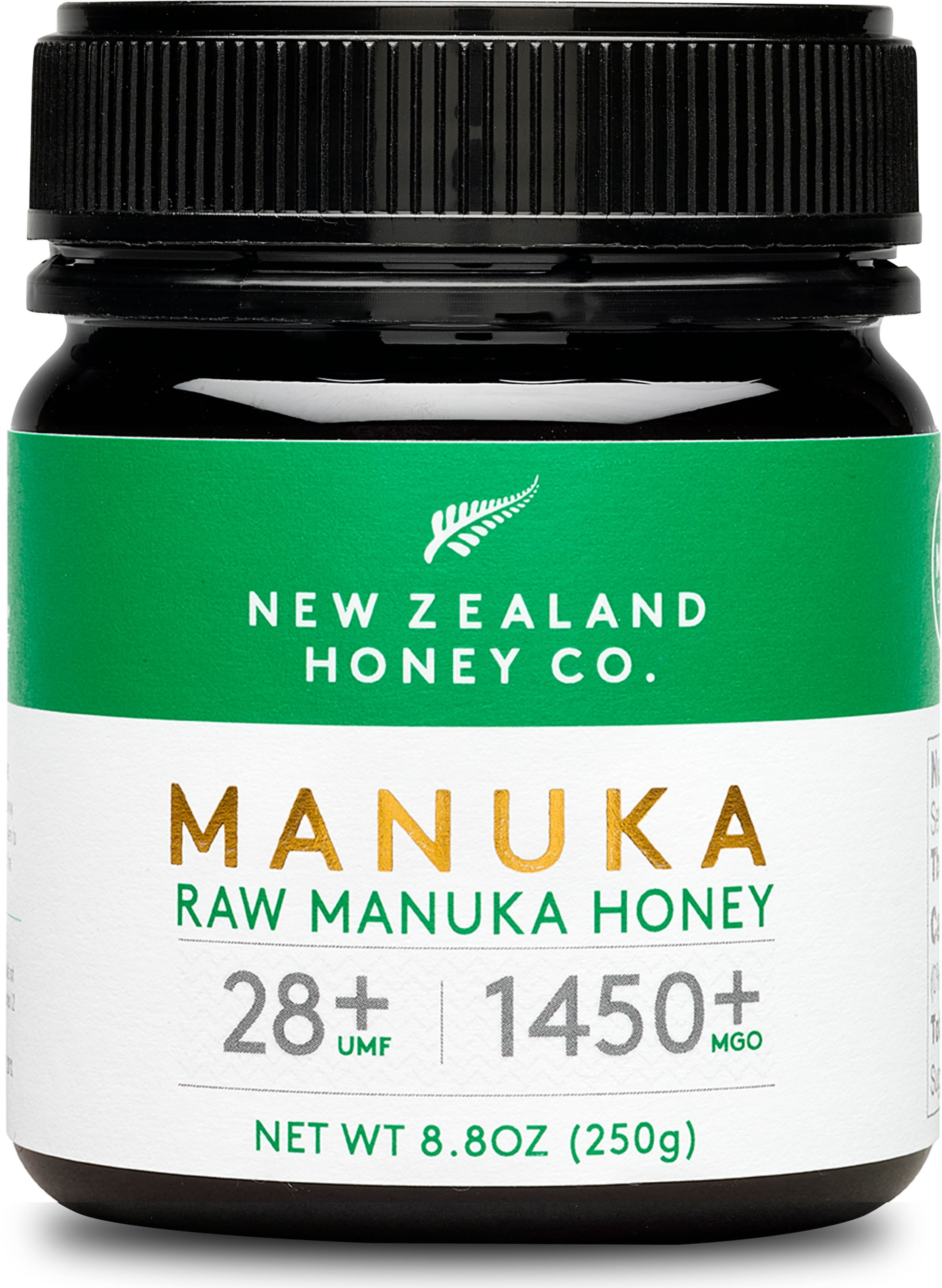 New Zealand Honey Co. Raw Manuka Honey UMF 28+ | MGO 1450+ 8.8 oz  
