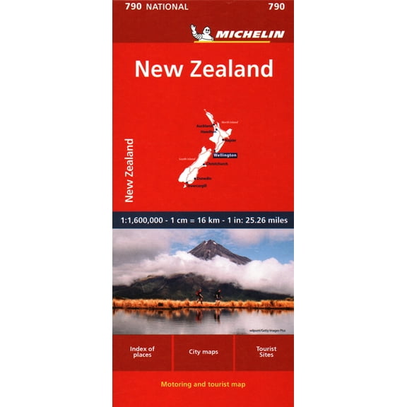 New Zealand - Michelin National Map 790