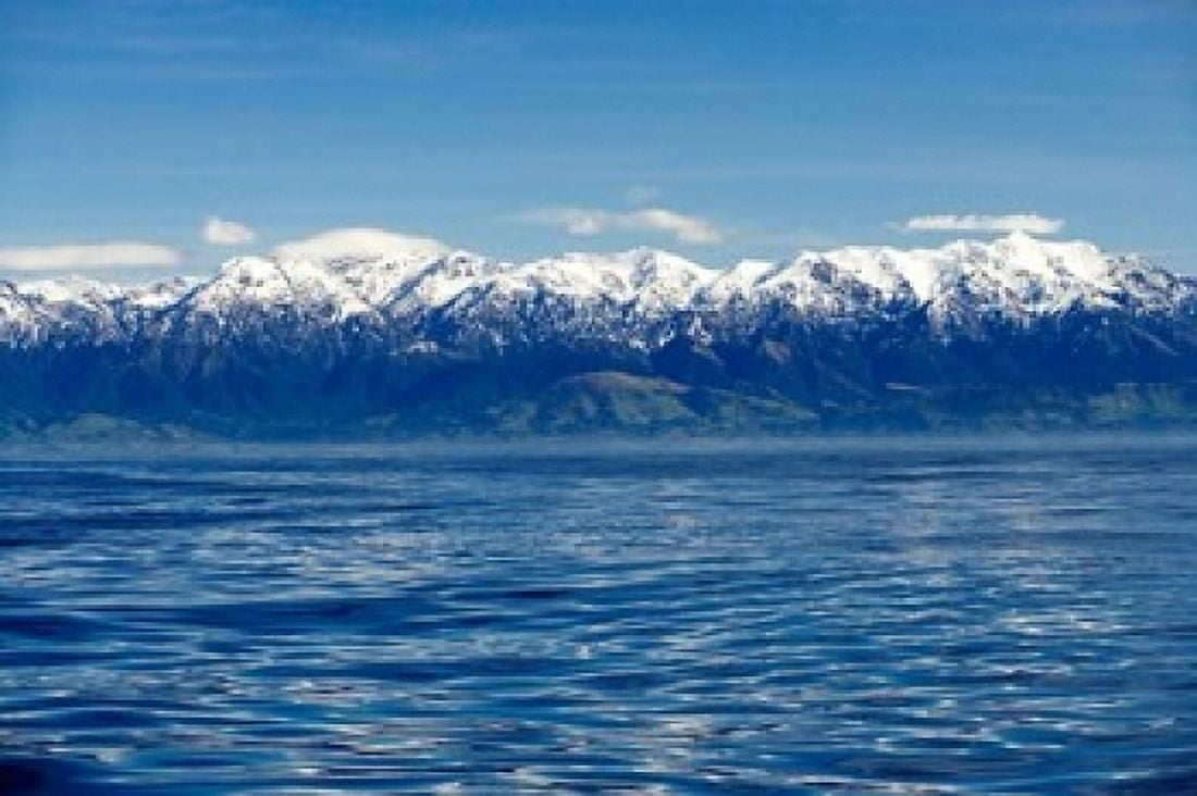 New Zealand Marlborough Seaward Kaikoura Ranges Canvas Art - David Wall DanitaDelimont (36 x 24)