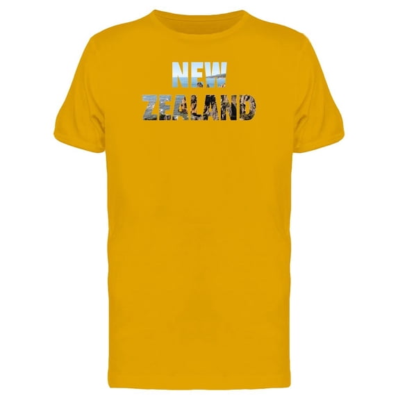 New Zealand Name With A Photo Tee Men's -Image by Shutterstock