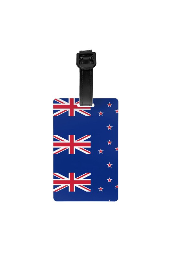 New Zealand Nz Flag Luggage Identifier Name Tag For Backpacks Suitcases Bags Baggage