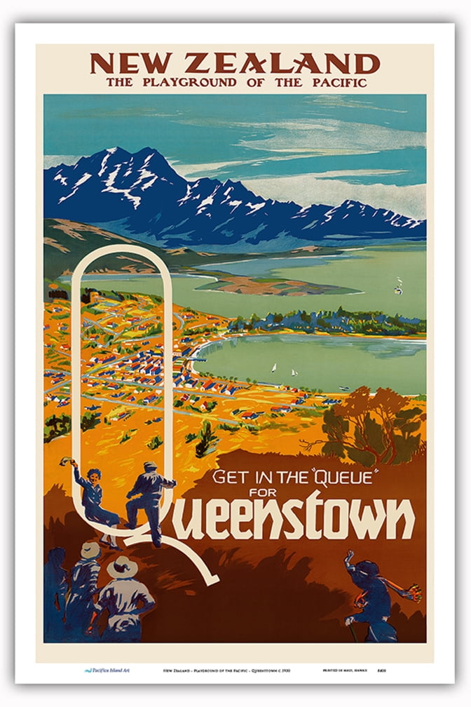 New Zealand Playground of the Pacific Get in the Queue for