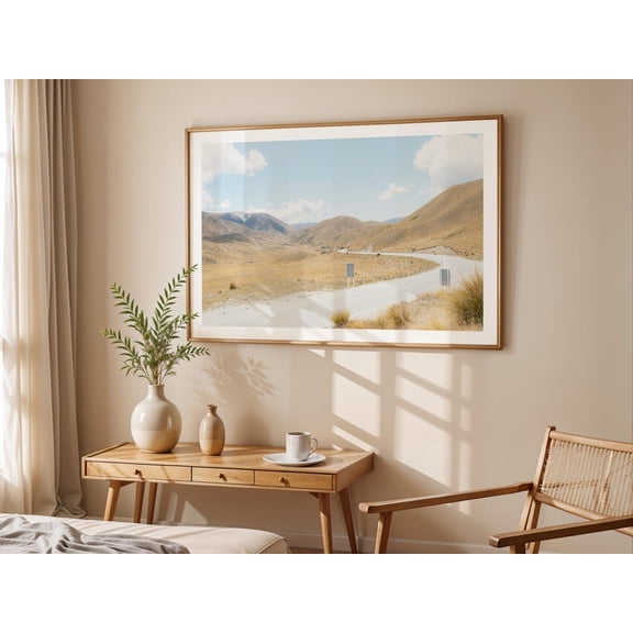 New Zealand Print Queenstown Photography Nz Landscape Photo, Unframed Paper Print