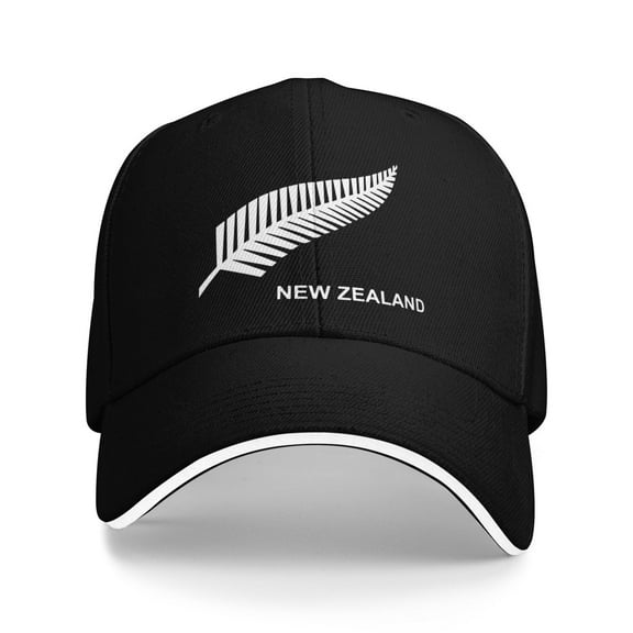 New Zealand `Silver Fern` Flag Men Women Sandwich Cap Classic Baseball Capunisex Adjustable Casquette Dad Hat
