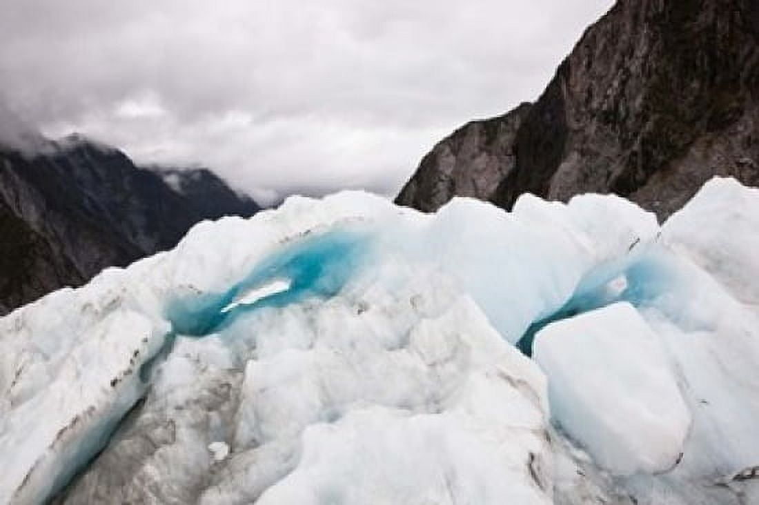 New Zealand South Island Franz Josef Glacier Canvas Art - Alida Latham DanitaDelimont (26 x 18)