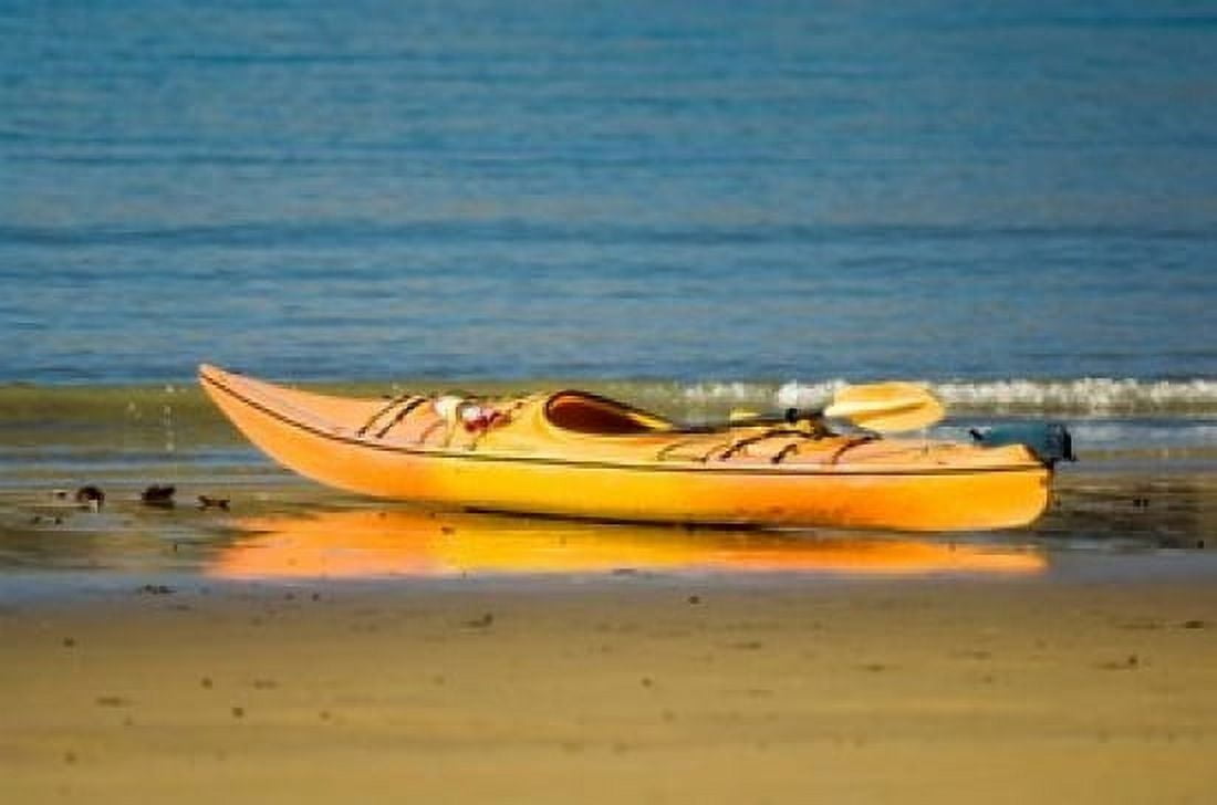 New Zealand South Island Titirangi Bay Kayaking Canvas Art - Fredrik Norrsell DanitaDelimont (26 x 18)