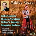 thumbnail image 1 of New Zealand Symphony Orchestra - Miklos Rozsa: Violin Concerto; Theme, Variations & Finale - Music & Performance - CD, 1 of 2
