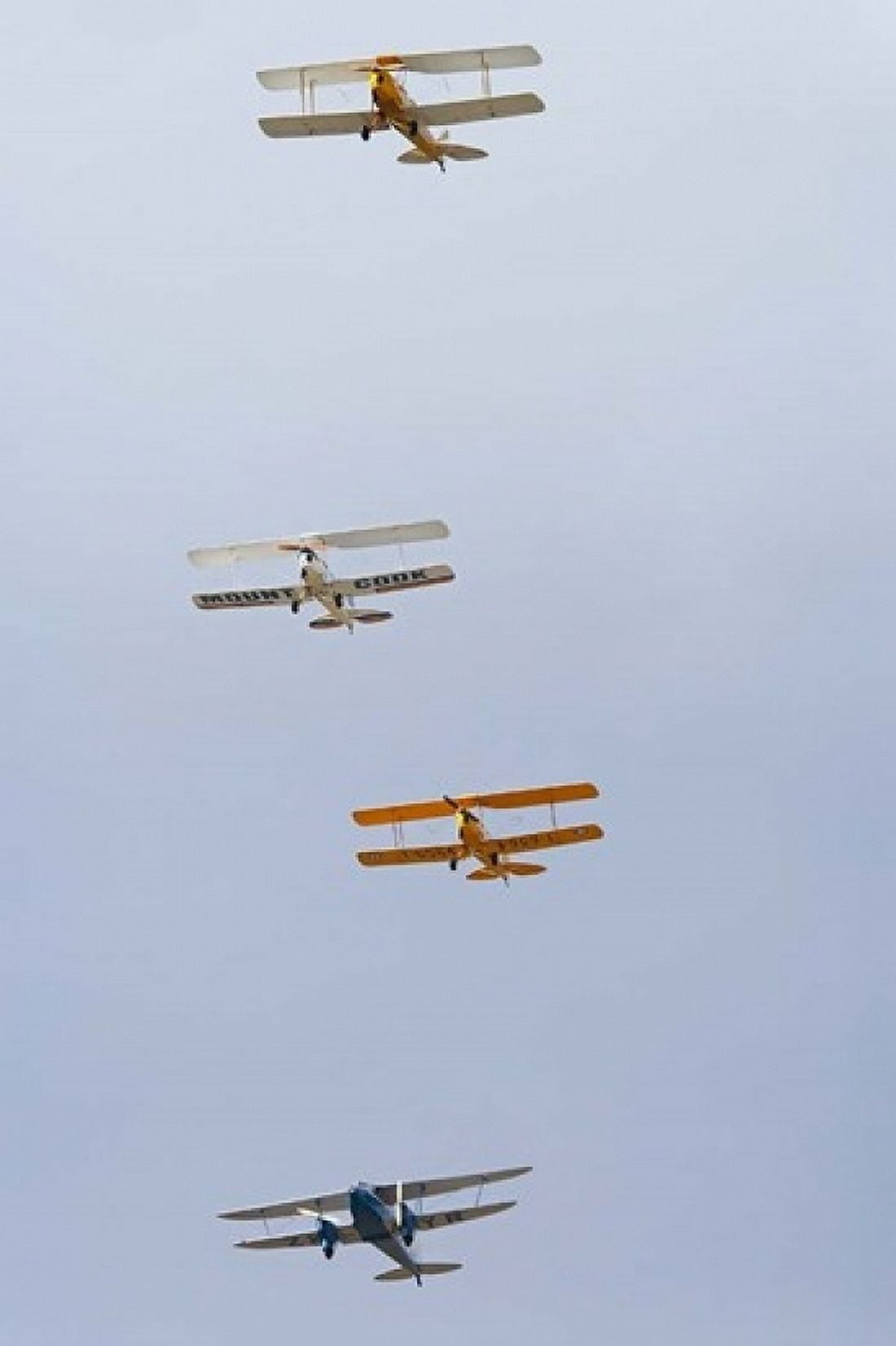 New Zealand Warbirds Over Wanaka Vintage Airplanes Canvas Art - David Wall DanitaDelimont (11 x 17)
