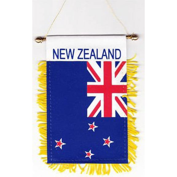 New Zealand Window Hanging Flag