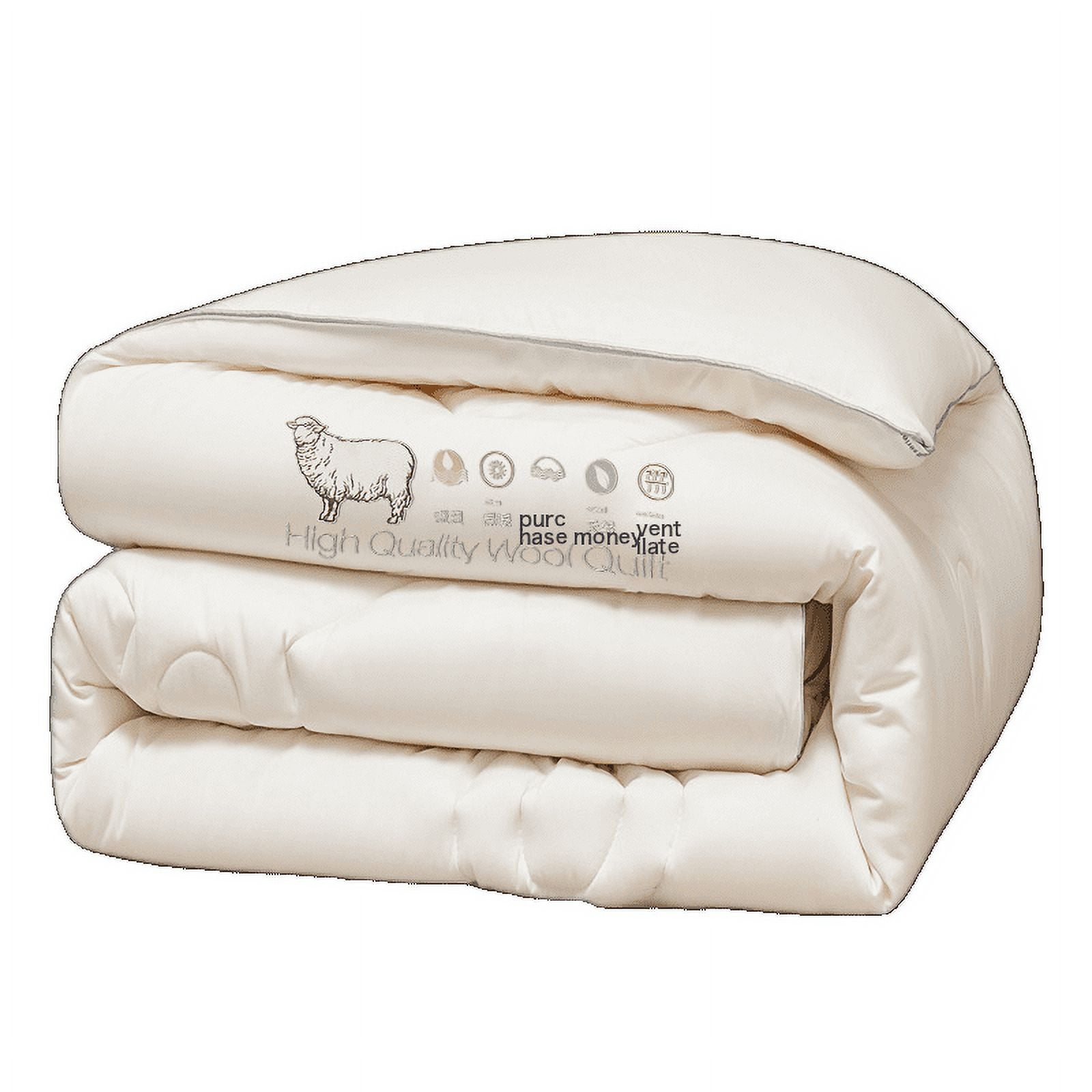 New Zealand Wool Quilt Antibacterial Pure Wool Quilt Core Winter Quilt