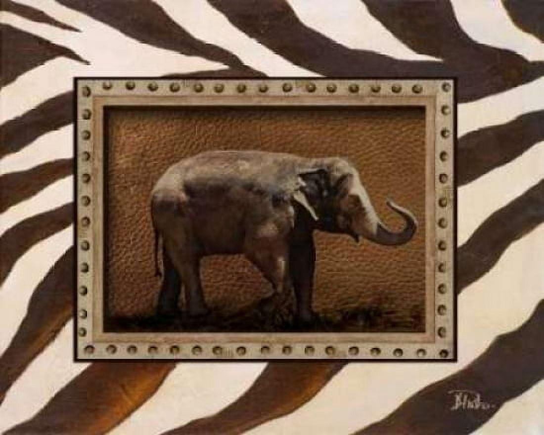 New Zebra Inspiration I Canvas Art - Patricia Pinto (24 x 30)