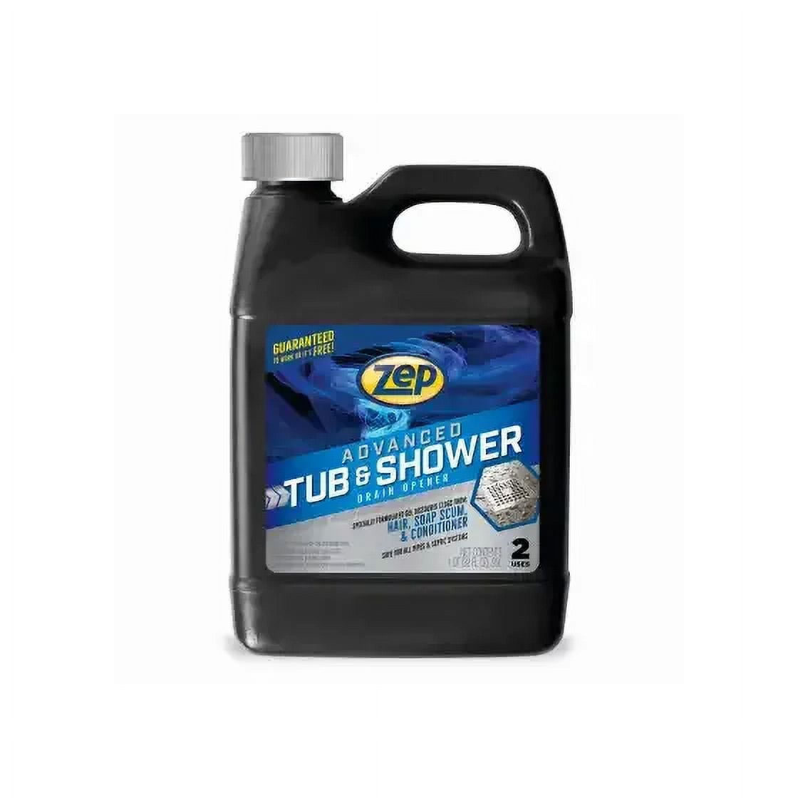 New Zep U49210 Drain Opener, Liquid, Light Yellow, Chlorine, 32 Ounce