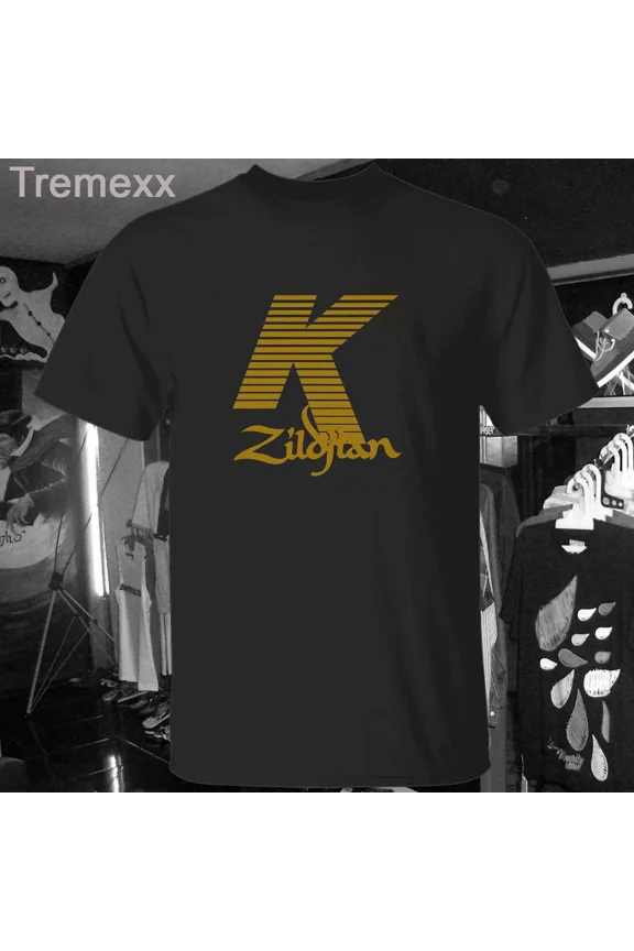New Zildjian K Percussion Drums Logo Unisex T-Shirt Funny Made In USA S to 5XL