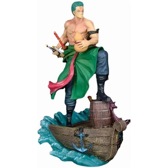 New Zoro Animated Statue Cartoon Collectible Desktop Ornament family Collectible Exhibit Collection Souvenir