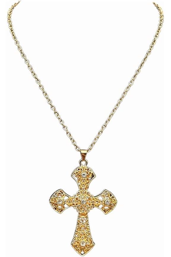 New able alloy with diamond love rose pendant necklace with gold color design simple and able Making DIY