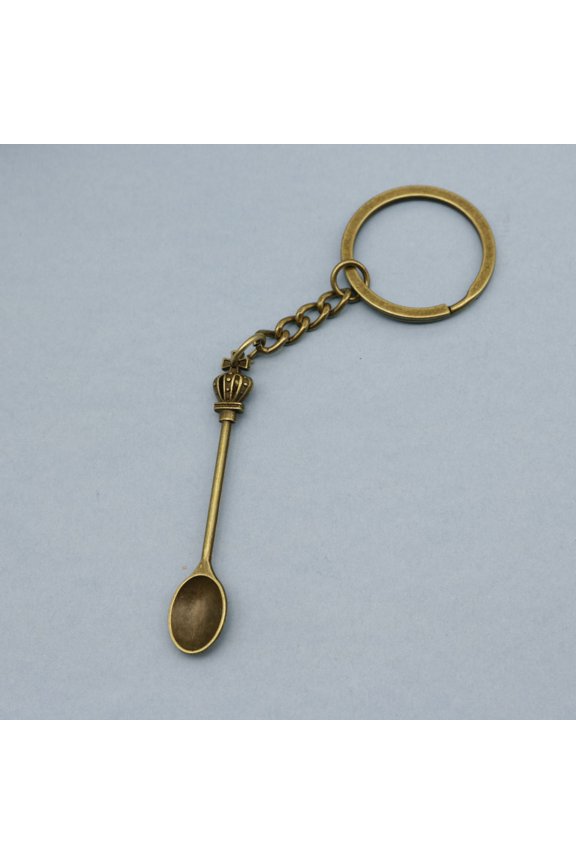 New accessory: simple spoon keychain pendant