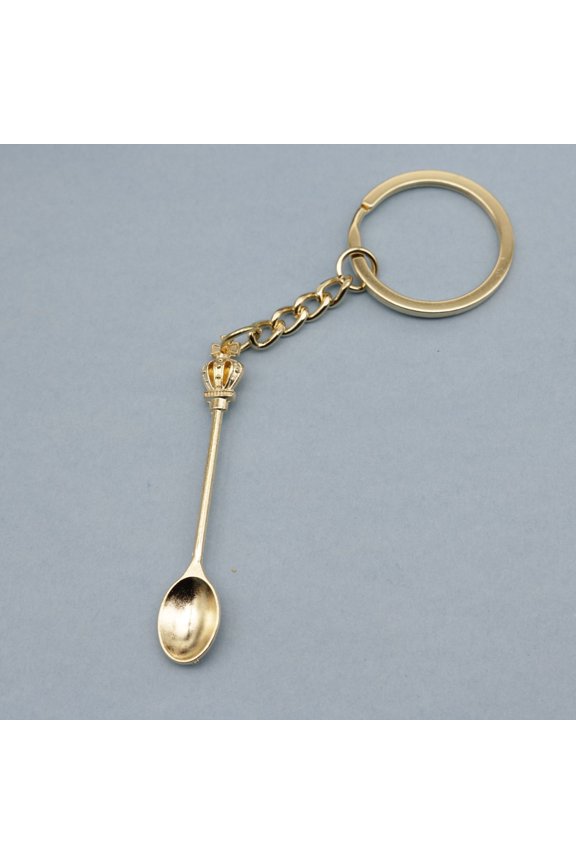 New accessory: simple spoon keychain pendant