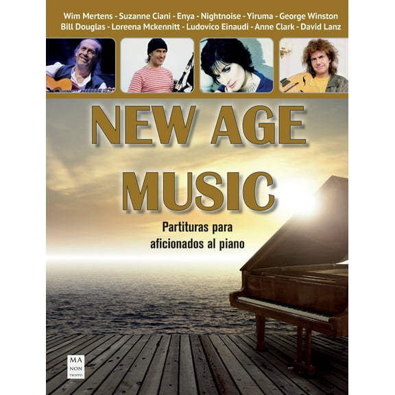 New age music (Partituras) : Partituras para aficionados al piano (Paperback)