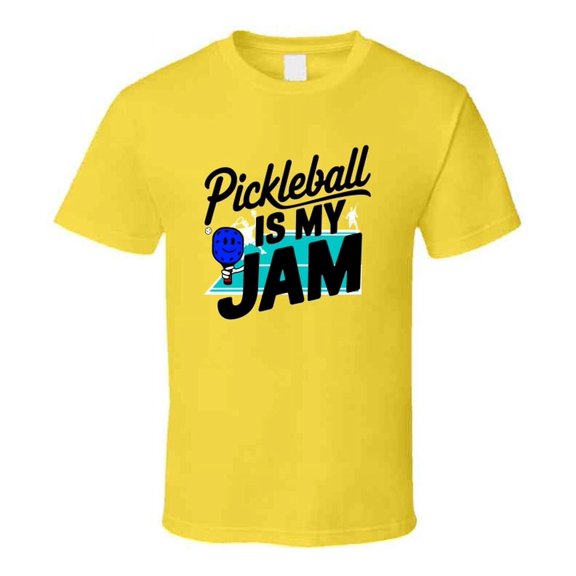 New &amp; Trendy Pickleball Is My Jam T-Shirt Cool &amp; Fun Tee For Pickleball Lovers T Shirt