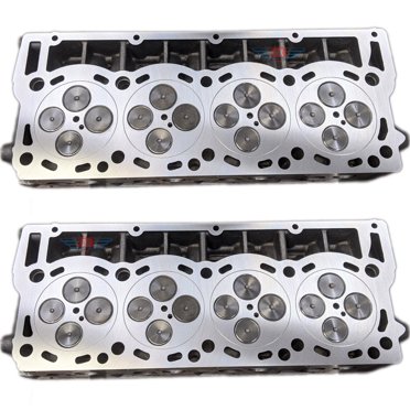 DK Engine Parts Loaded Cylinder Head Pair – 6.0L Ford Powerstroke 2003-2007 – 20mm – Improved Design