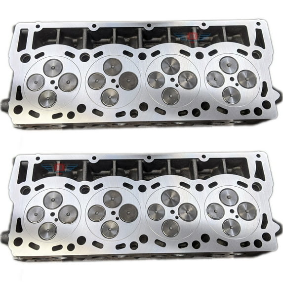 New and Improved Loaded O'ring Cylinder Head Pair - Fits 6.4L Ford Powerstroke Loaded 2008-2010