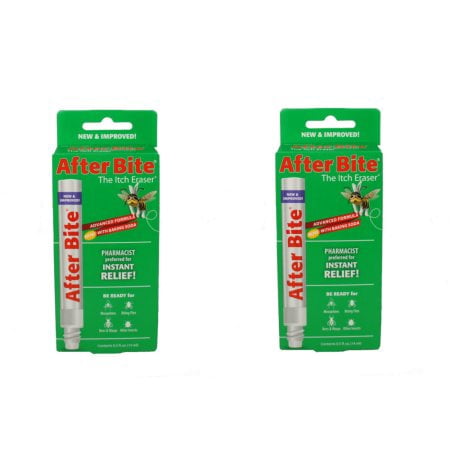 New and Improved! Tender After Bite Afterbite The Itch Eraser .5 FL OZ - Pack of 2