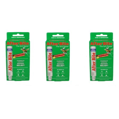 New and Improved! Tender After Bite Afterbite The Itch Eraser .5 FL OZ - Pack of 3