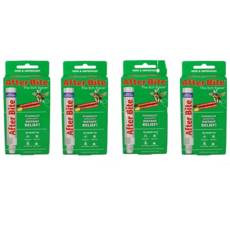 New and Improved! Tender After Bite Afterbite The Itch Eraser .5 FL OZ - Pack of 4