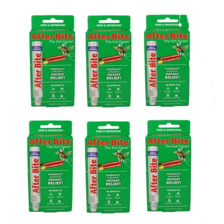 New and Improved! Tender After Bite Afterbite The Itch Eraser .5 FL OZ - Pack of 6