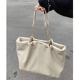 thumbnail image 1 of New artistic and fashionable women's bucket bag, fashionable niche, drawstring shoulder bag (JX-PRA-WA-667), 1 of 1