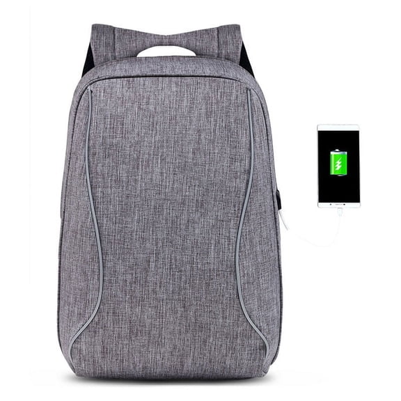 New backpack, 15 inch anti-theft computer backpack, USB charging, man backpack business travel backpack,Blue