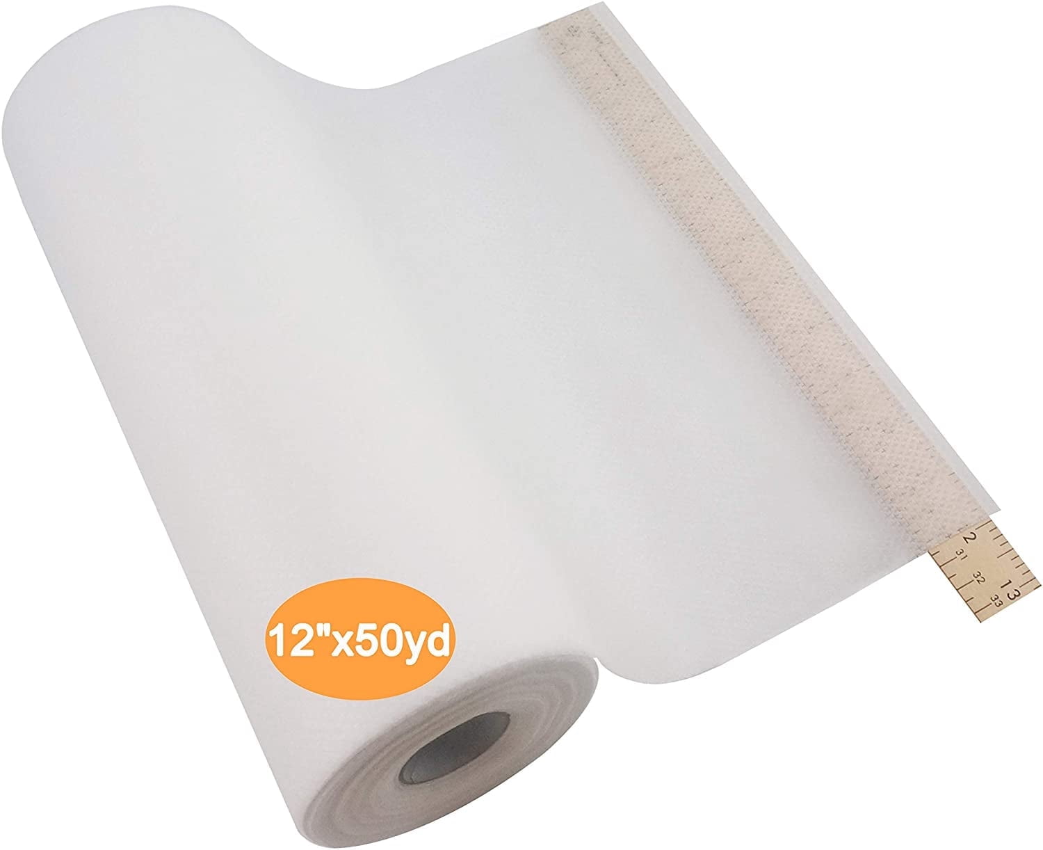 New brothread 1.8oz No Show Mesh Machine Embroidery Stabilizer Backing 12"x50yd roll