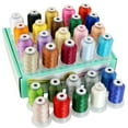 thumbnail image 1 of New brothread 30 Janome Colors Polyester Embroidery Machine Thread 500M (550Y) Assortment1, 1 of 6