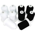 thumbnail image 1 of New brothread 5 White+5 Black 100% Mercerized Cotton Thread 30WT 600M(660Y), 1 of 6