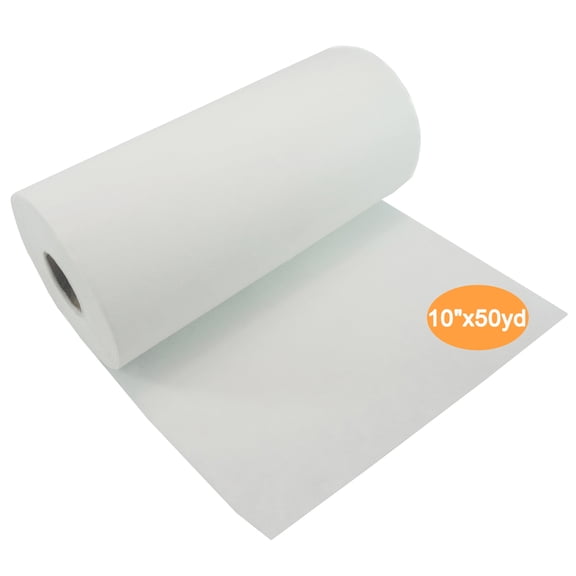 New brothread Tear Away Machine Embroidery Stabilizer Backing 12" x 50 Yd roll - Medium Weight 1.8 oz - Cut into Variable Sizes - for Machine Embroidery and Hand Sewing
