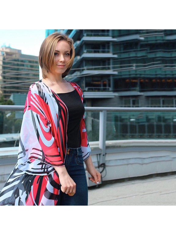 New chiffon sunscreen beach jacket bikini swimming costume cover-ups seaside holiday cardigan outer cover-ups