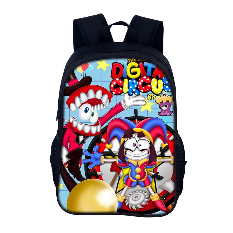 New cute cartoon digital circus 3D cool print large-capacity