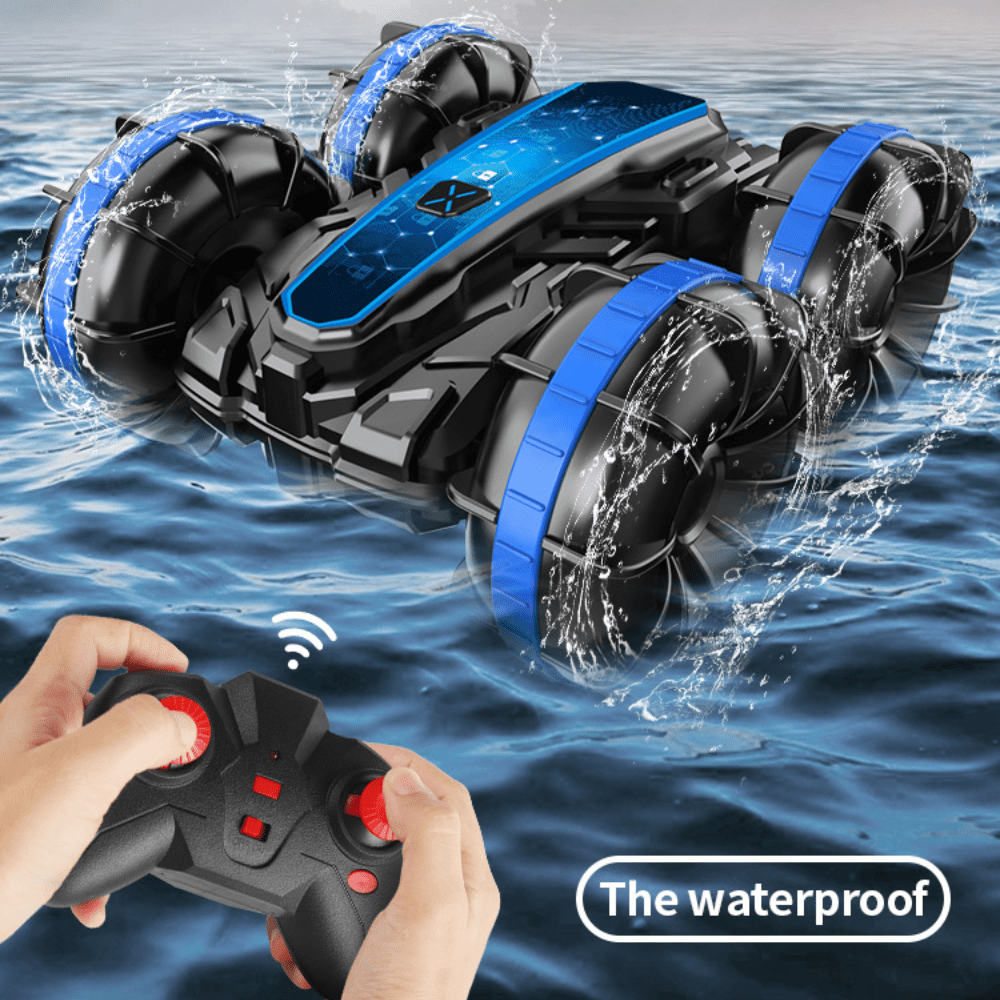 New doublesided stunt remote control amphibious vehicle amphibious
