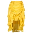 thumbnail image 1 of New female modern dance hip-hop street dance performance skirt Halloween ethnic dance stage performance skirt pirate skirt-yellow-6XL, 1 of 6