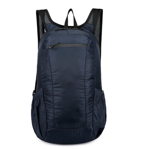 New folding bag outdoor backpack,Light blue