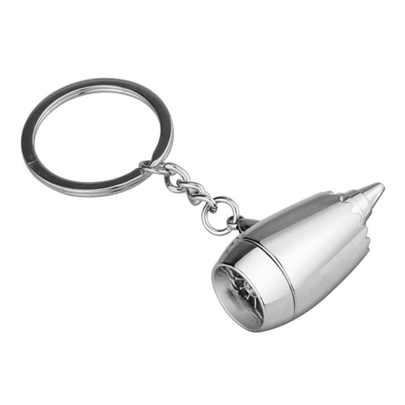 New for Creative Airplane for Turbine Pendant for Key Ring Fashion Keychain Stor