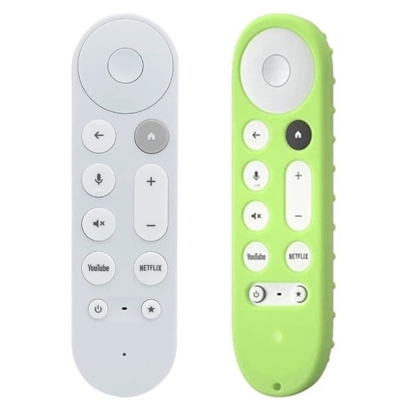 New for Google TV Streamer 4K HDR Voice Bluetooth IR Remote Control With Cover